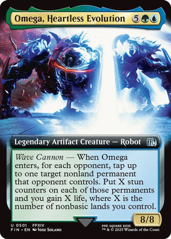Omega, Heartless Evolution (#501) (Extended Art)